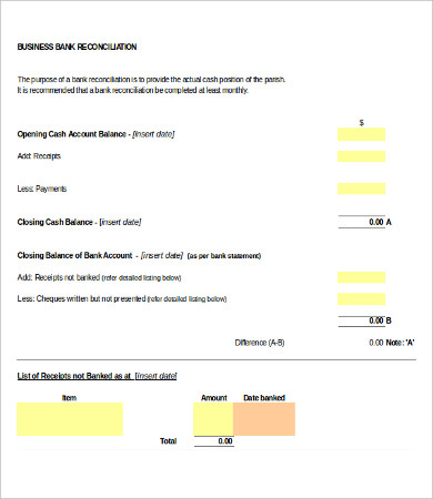 account reconciliation template Kleo.beachfix.co account reconciliation template Kleo.beachfix.co