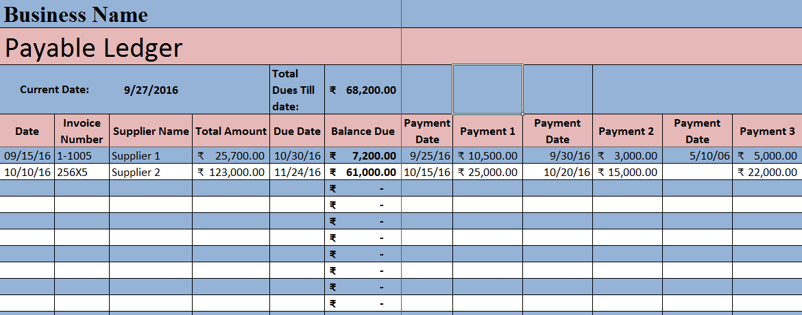 Download Accounts Payable Excel Template ExcelDataPro Download Accounts Payable Excel Template ExcelDataPro