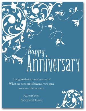 Printable Wedding Anniversary Card Template Printable Wedding Anniversary Card Template