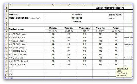 38 Free Printable Attendance Sheet Templates 38 Free Printable Attendance Sheet Templates