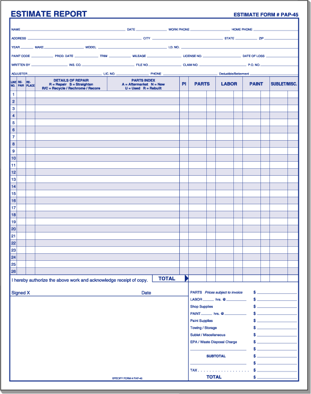 quote estimate template free | trattorialeondoro quote estimate template free | trattorialeondoro