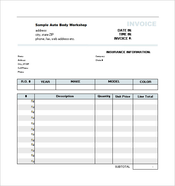 20+ Repair Estimate Templates Word, Excel, PDF | Free & Premium 20+ Repair Estimate Templates Word, Excel, PDF | Free & Premium