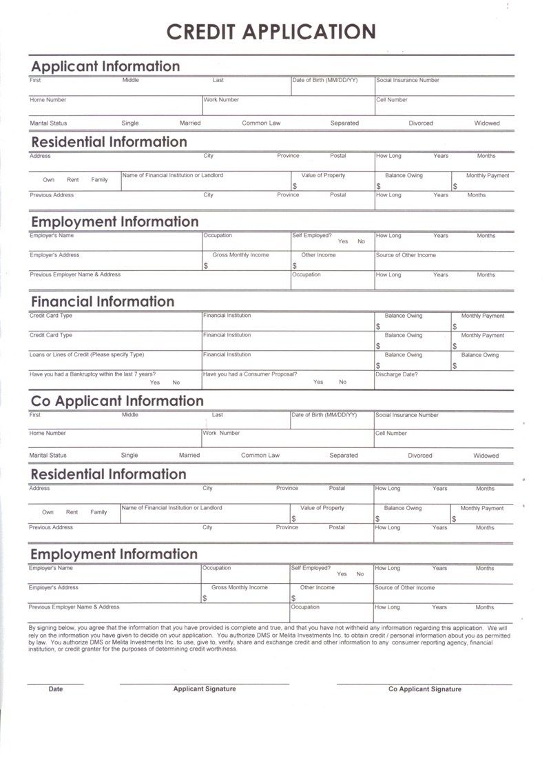 Auto Loan Credit Application Form Pdf Auto Loan Application Form Auto Loan Credit Application Form Pdf Auto Loan Application Form