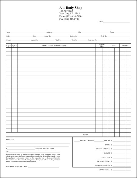 20+ Repair Estimate Templates Word, Excel, PDF | Free & Premium 20+ Repair Estimate Templates Word, Excel, PDF | Free & Premium