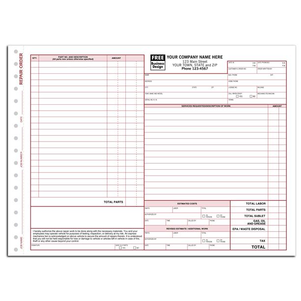 automotive repair form April.onthemarch.co automotive repair form April.onthemarch.co