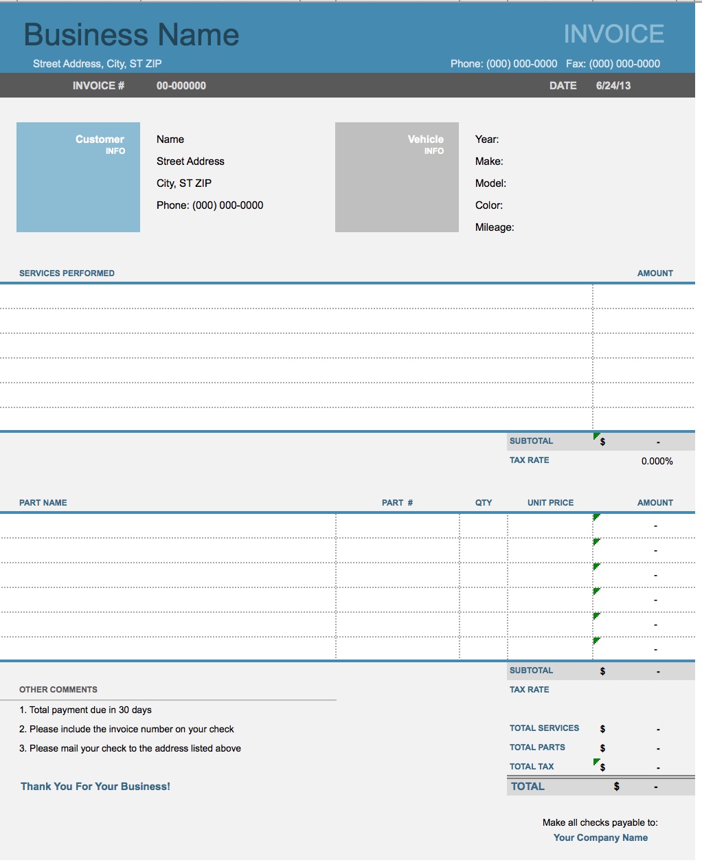 auto repair templates free April.onthemarch.co auto repair templates free April.onthemarch.co
