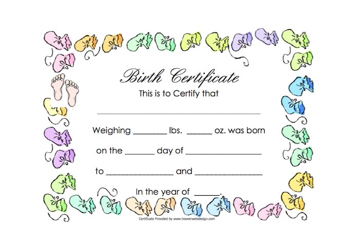 15 Birth Certificate Templates (Word & PDF) Template Lab 15 Birth Certificate Templates (Word & PDF) Template Lab