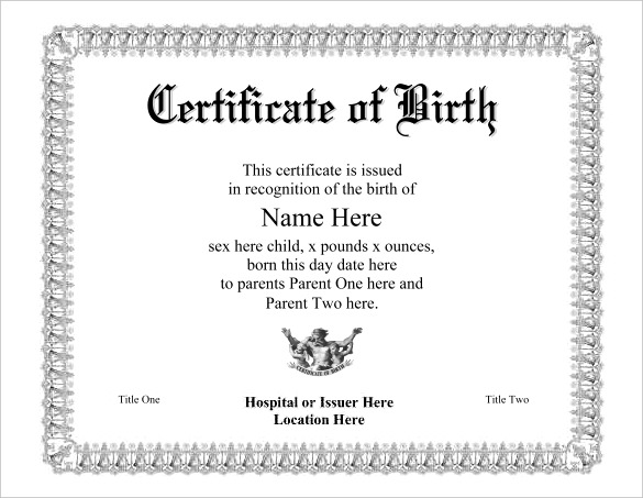 official certificate template official birth certificate template official certificate template official birth certificate template