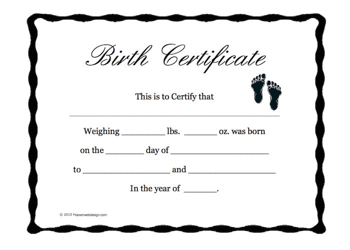 printable birth certificate template 15 birth certificate printable birth certificate template 15 birth certificate