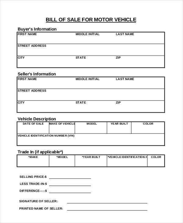 Download General Blank Bill of Sale Form | PDF | Word wikiDownload Download General Blank Bill of Sale Form | PDF | Word wikiDownload