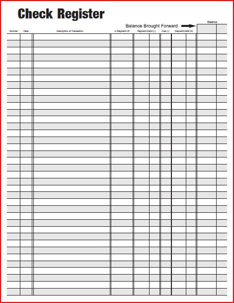 Pin by jane forry on home | Pinterest | Check register, Printable Pin by jane forry on home | Pinterest | Check register, Printable