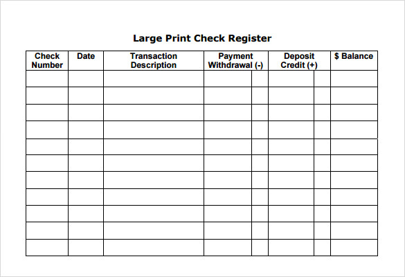 free printable check registers April.onthemarch.co free printable check registers April.onthemarch.co