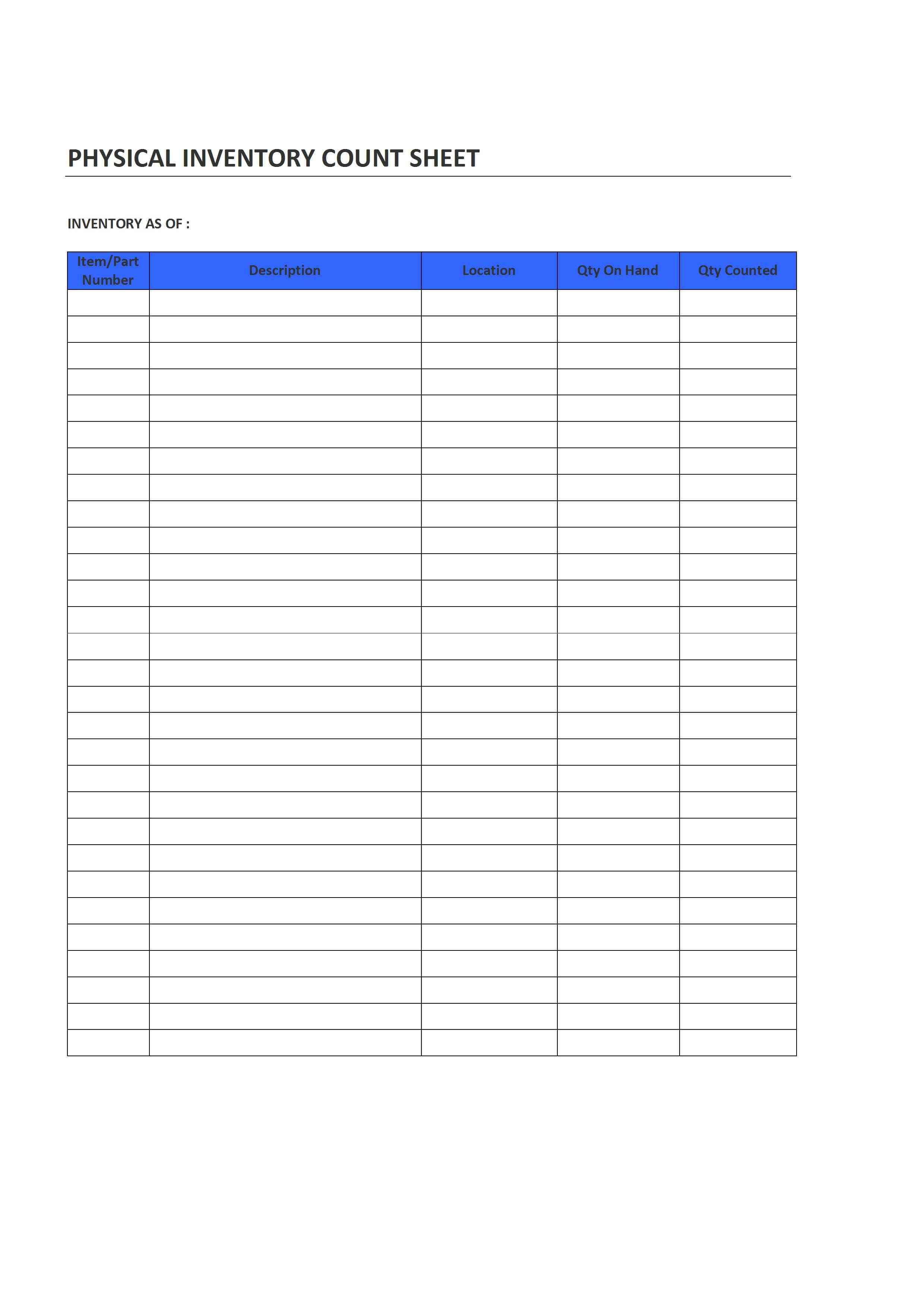 blank inventory form Kleo.beachfix.co blank inventory form Kleo.beachfix.co
