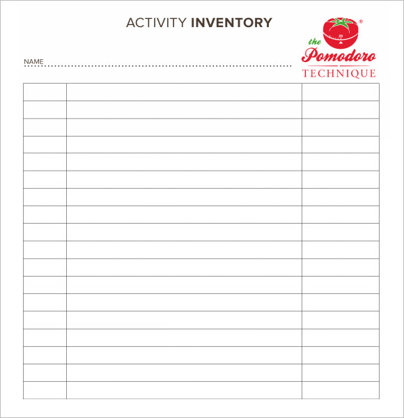 Inventory List Template 13 Free Word, Excel, PDF Documents Inventory List Template 13 Free Word, Excel, PDF Documents