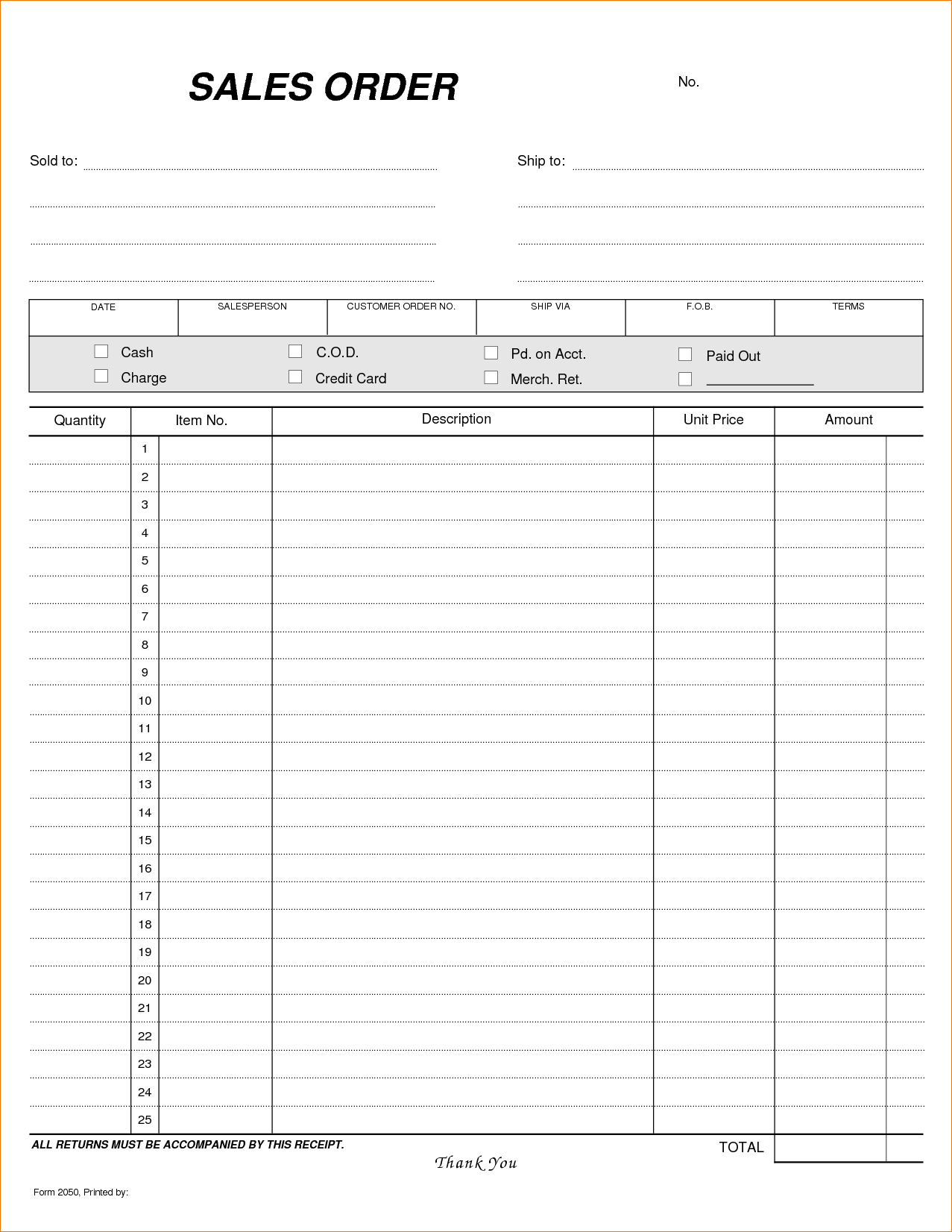 blank order form printable Kleo.beachfix.co blank order form printable Kleo.beachfix.co