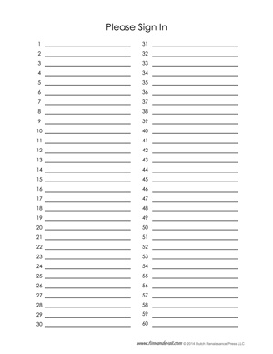 blank sign in sheet template Kleo.beachfix.co blank sign in sheet template Kleo.beachfix.co