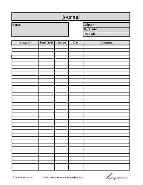 Collection of Blank accounting worksheet template | Download them Collection of Blank accounting worksheet template | Download them
