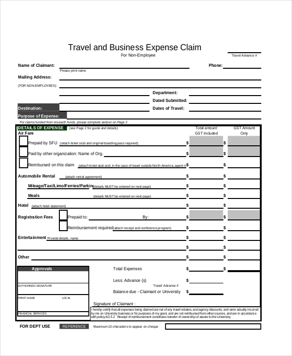 free business expense report template Boat.jeremyeaton.co free business expense report template Boat.jeremyeaton.co