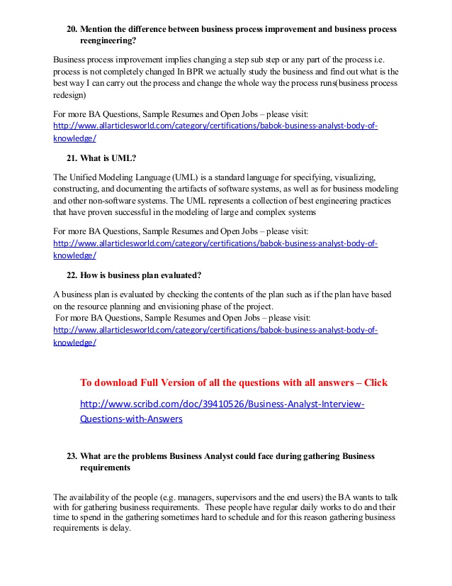 system analyst interview questions April.onthemarch.co system analyst interview questions April.onthemarch.co