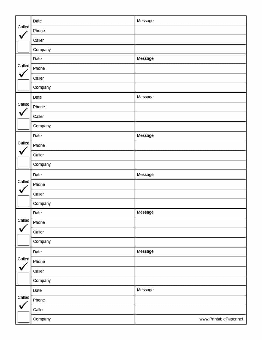 40+ Printable Call Log Templates in Microsoft Word and Excel 40+ Printable Call Log Templates in Microsoft Word and Excel