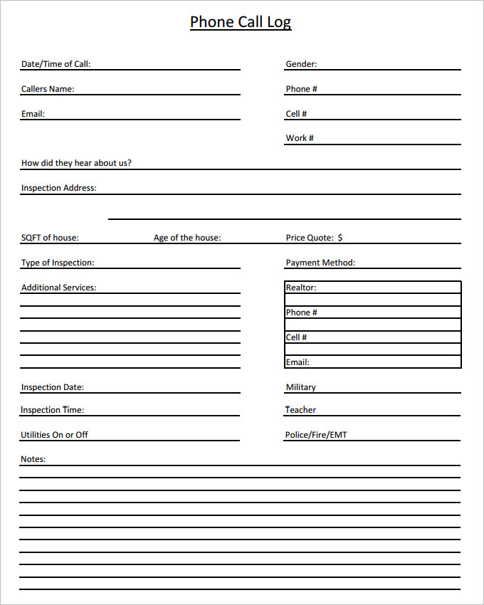 Call Log Template | | tryprodermagenix.org Call Log Template | | tryprodermagenix.org