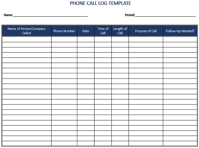 customer call log template Boat.jeremyeaton.co customer call log template Boat.jeremyeaton.co