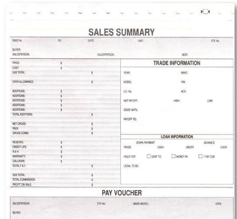 Car Dealership Sales Forms | US Auto Supplies | US AUTO SUPPLIES Car Dealership Sales Forms | US Auto Supplies | US AUTO SUPPLIES