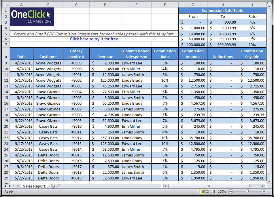 Free Excel templates for Payroll, Sales Commission, Expense Free Excel templates for Payroll, Sales Commission, Expense