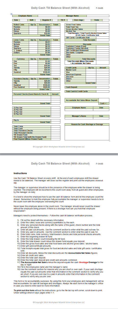 Cash Register Balance Sheet Template and Best 25 Balance Sheet Cash Register Balance Sheet Template and Best 25 Balance Sheet