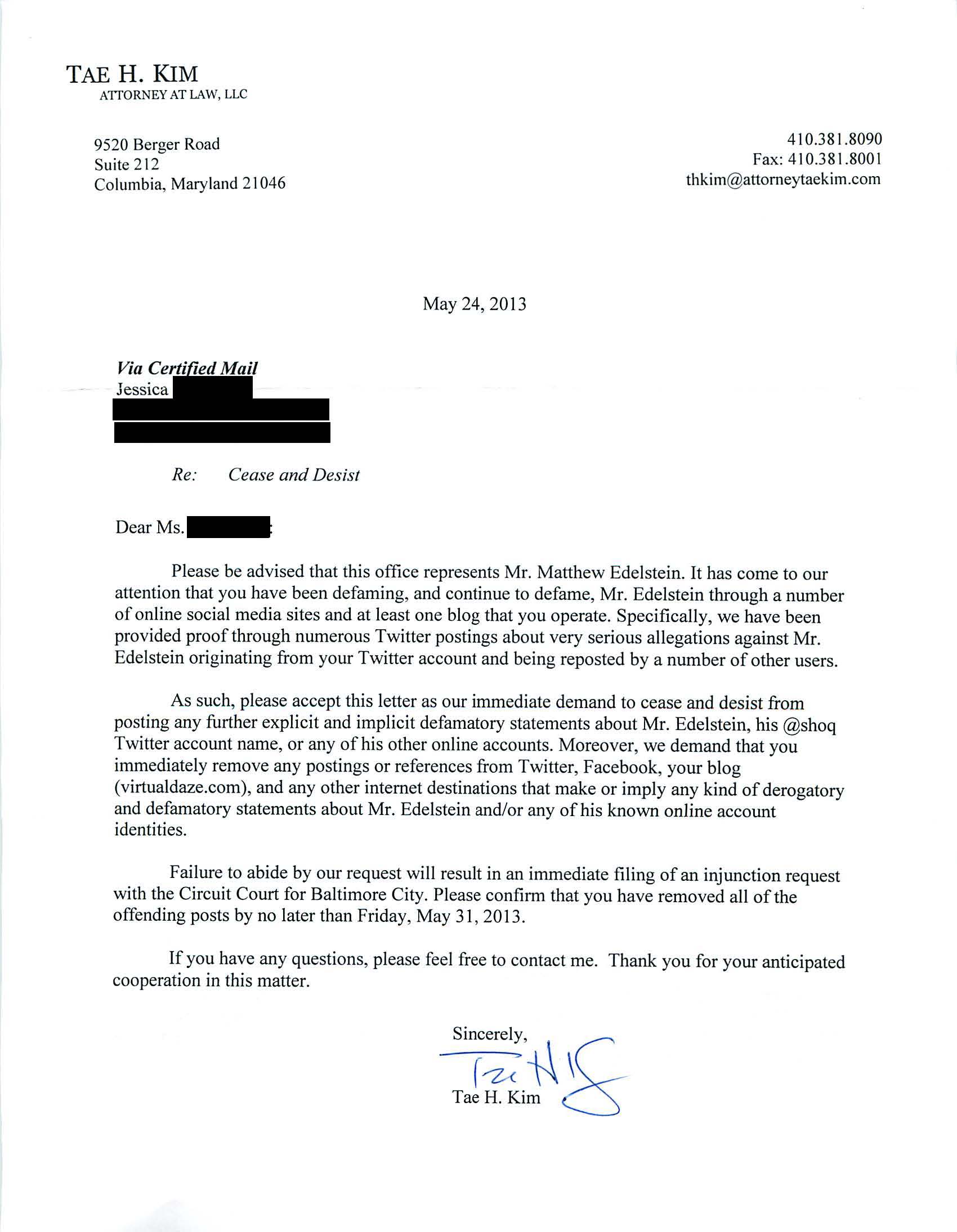 Free Cease And Desist Letter & Complete Guide Example Pics Free Cease And Desist Letter & Complete Guide Example Pics