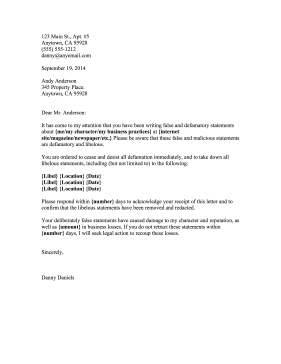 Cease and desist template experience representation letter for Cease and desist template experience representation letter for