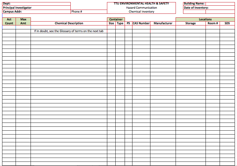 chemical inventory list   Boat.jeremyeaton.co