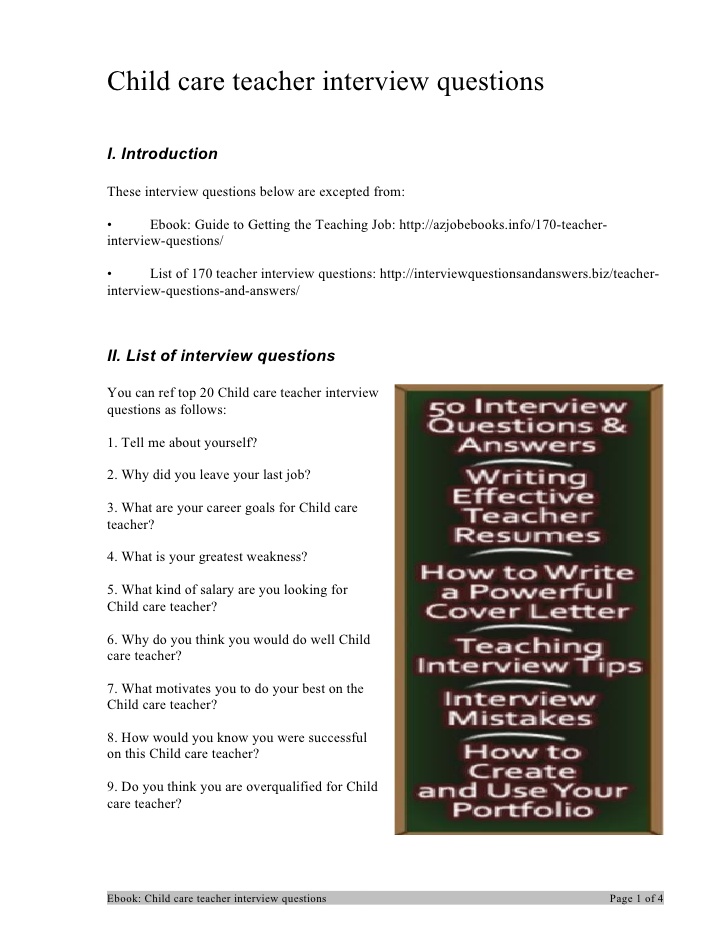 105 childcare interview questions and answers 105 childcare interview questions and answers