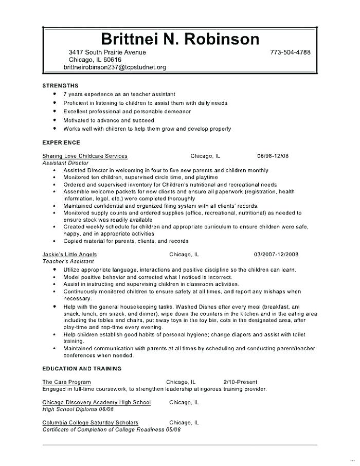 Resume For Childcare Child Care Provider Resume Outstanding Resume For Childcare Child Care Provider Resume Outstanding