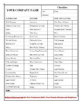 free templates for house cleaning checklist | The Business free templates for house cleaning checklist | The Business