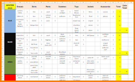 Clothing inventory spreadsheet 450 269 although sheet Clothing inventory spreadsheet 450 269 although sheet