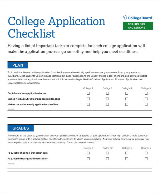 Application Checklist Templates 8 Free Word, PDF Format Download Application Checklist Templates 8 Free Word, PDF Format Download