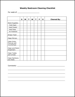 restroom checklist format Kleo.beachfix.co restroom checklist format Kleo.beachfix.co