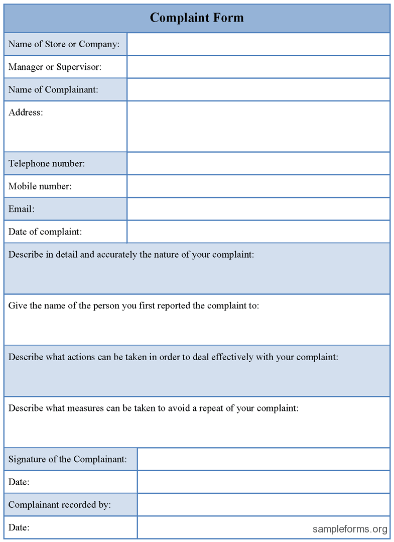 complaint form template 23 hr complaint forms free sample example complaint form template 23 hr complaint forms free sample example