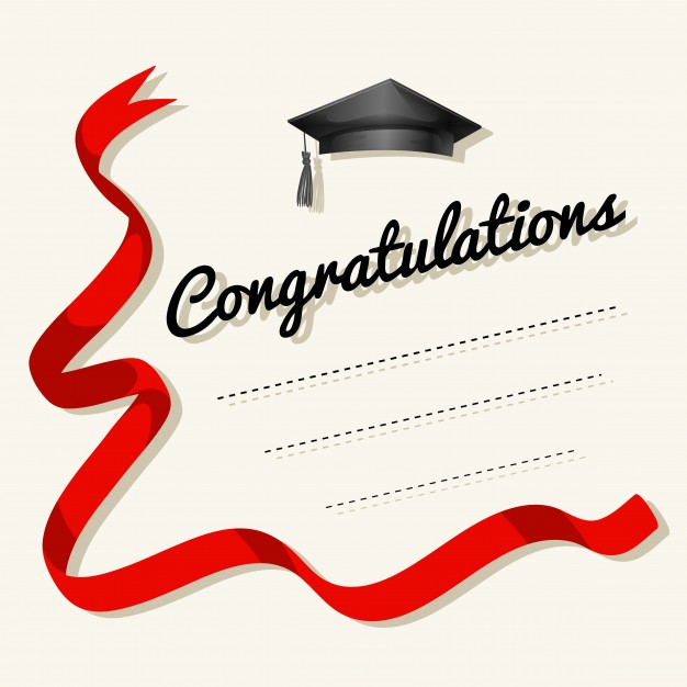 Card template with congratulations word Vector | Free Download Card template with congratulations word Vector | Free Download