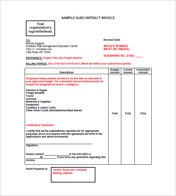 Free Construction Invoice Template | Excel | PDF | Word (.doc) Free Construction Invoice Template | Excel | PDF | Word (.doc)