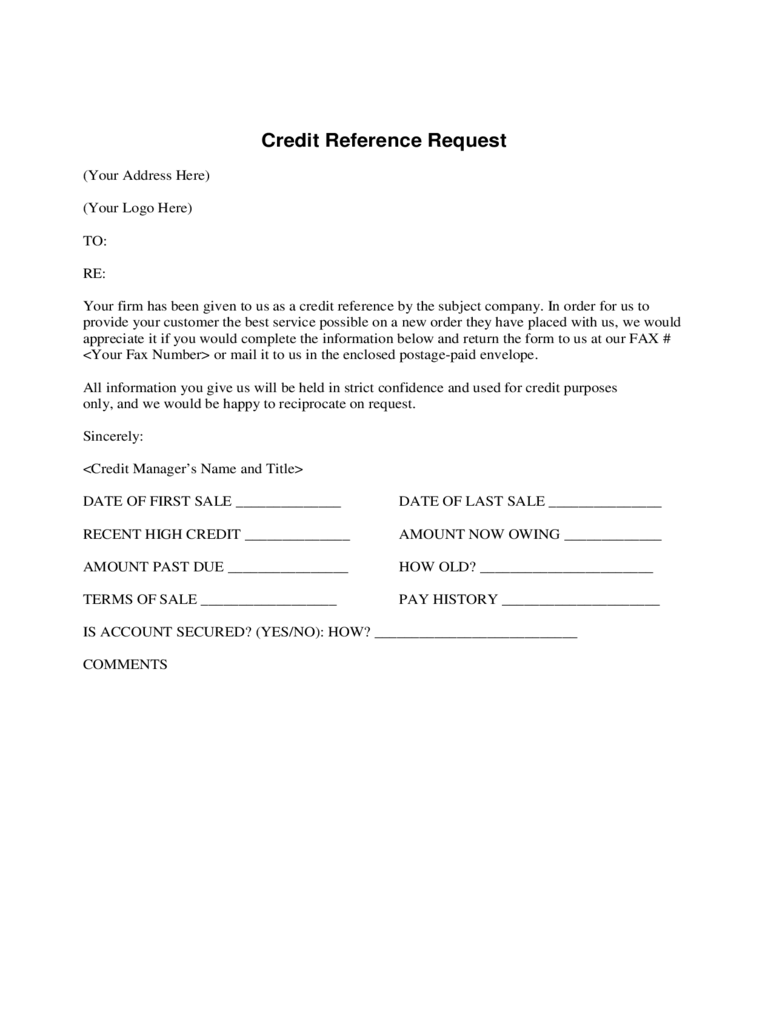 business credit reference form Kleo.beachfix.co business credit reference form Kleo.beachfix.co
