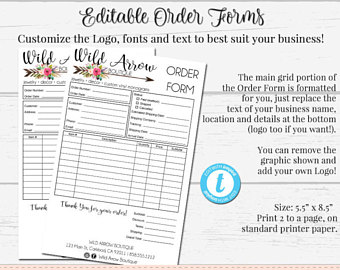 custom order forms template Tier.brianhenry.co custom order forms template Tier.brianhenry.co