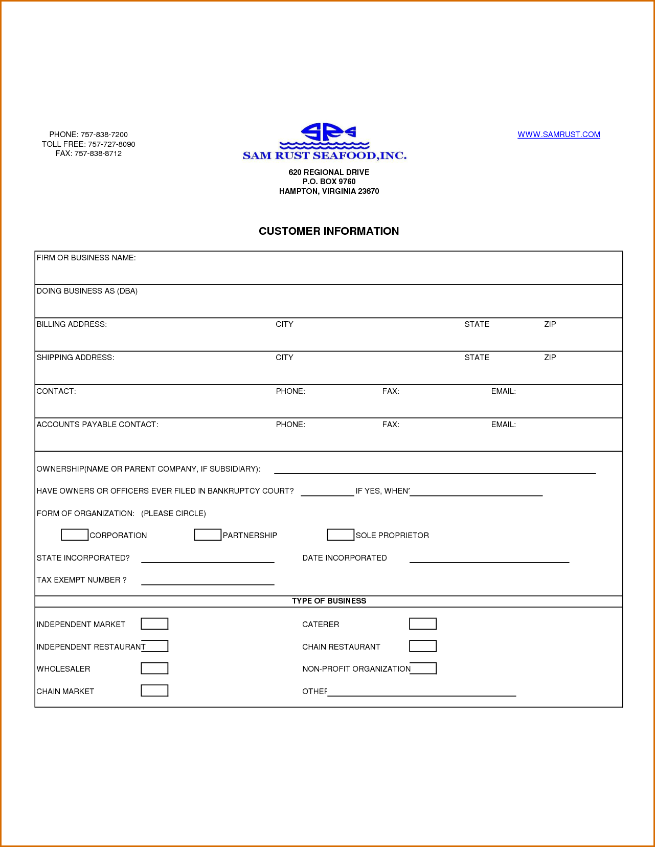 customer information template jianbochen memberpro co form 953 customer information template jianbochen memberpro co form 953