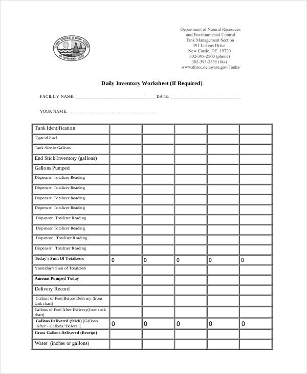 15+ Daily Inventory Templates Word, PDF | Free & Premium Templates 15+ Daily Inventory Templates Word, PDF | Free & Premium Templates