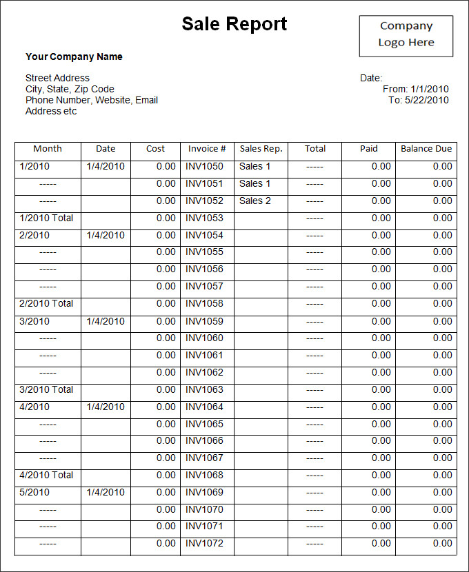 daily sales template Gecce.tackletarts.co daily sales template Gecce.tackletarts.co