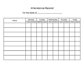 Daycare sign in/sign out sheet. Easy way to keep track of Daycare sign in/sign out sheet. Easy way to keep track of