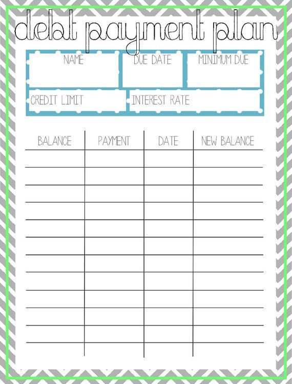 debt payment plan template Gecce.tackletarts.co debt payment plan template Gecce.tackletarts.co