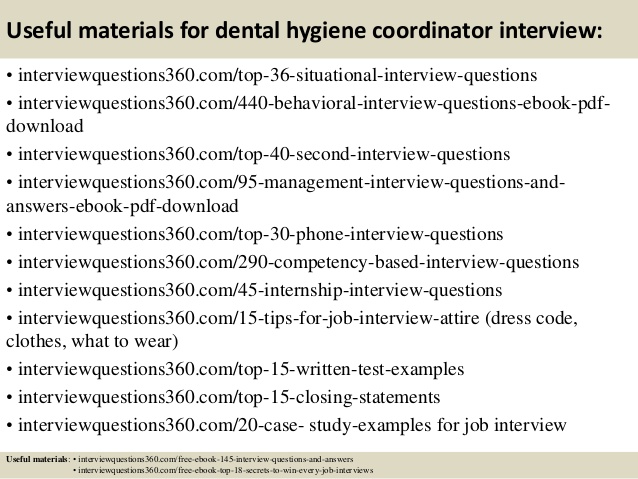 Dental Hygienist Interview Questions Template Dental Hygienist Interview Questions Template