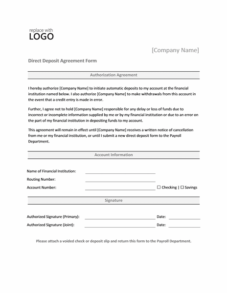 direct deposit template Tier.brianhenry.co direct deposit template Tier.brianhenry.co